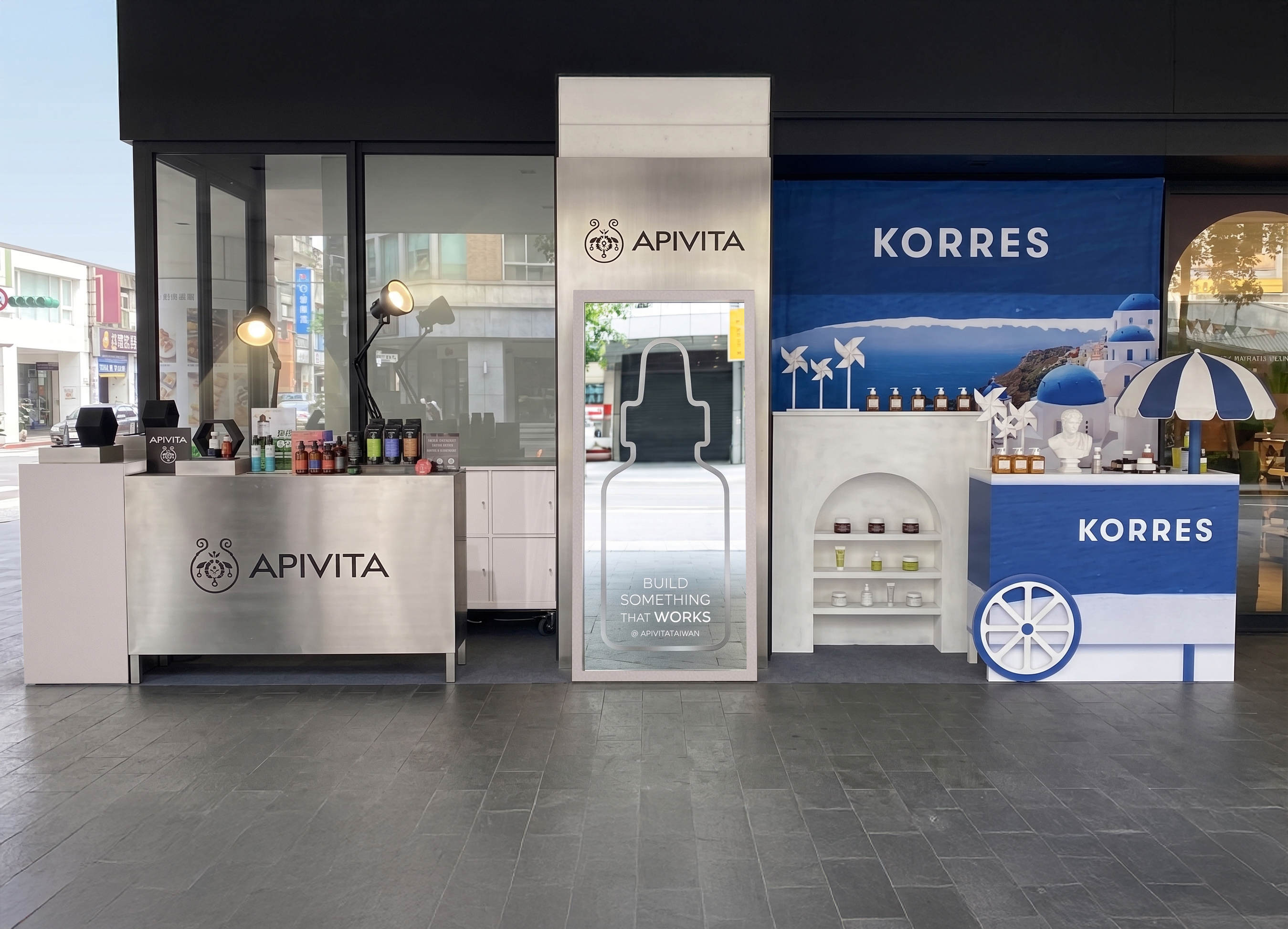 希臘兩大品牌APIVITA & KORRES 首度攜手 誠品南西快閃